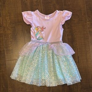 Mermaid Princess Kids Costume - Purple and Green